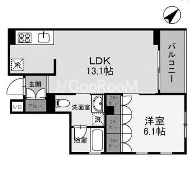 1LDK