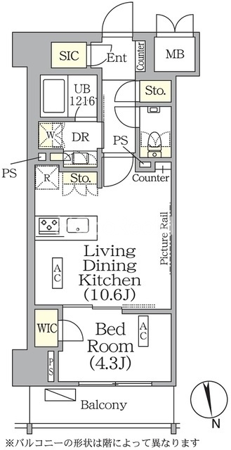 1LDK