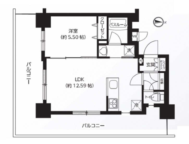 1LDK