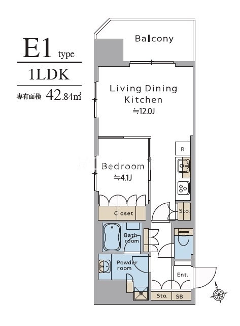 1LDK
