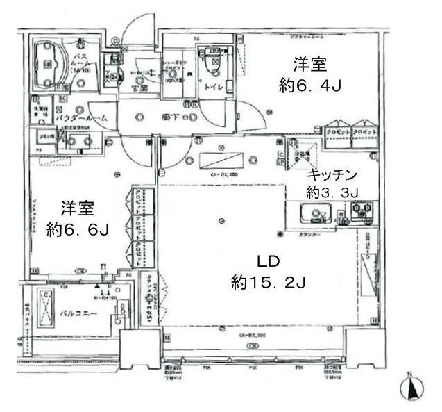 2LDK