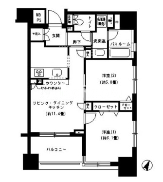 2LDK