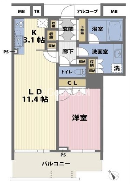 1LDK