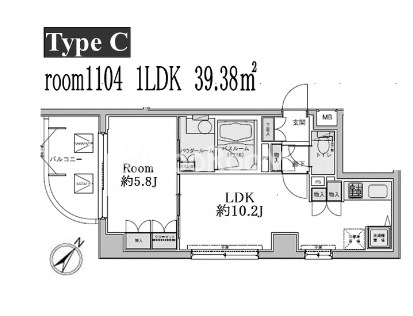 1LDK