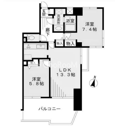 2LDK