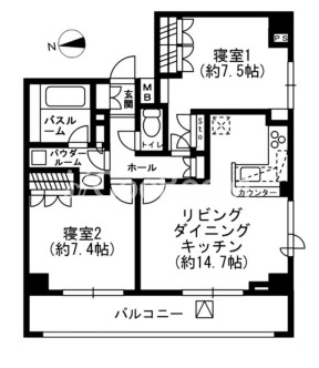 2LDK