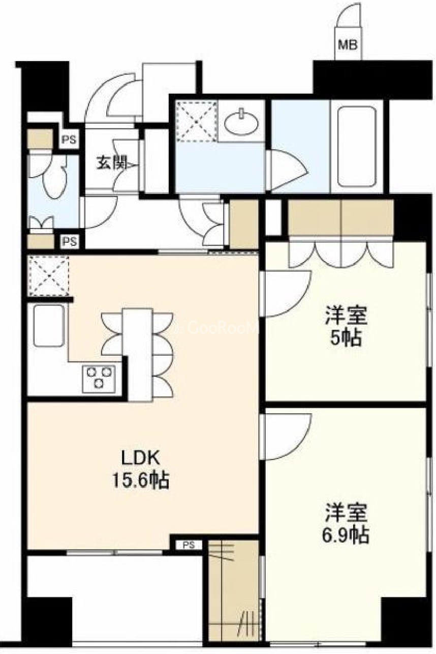 2LDK