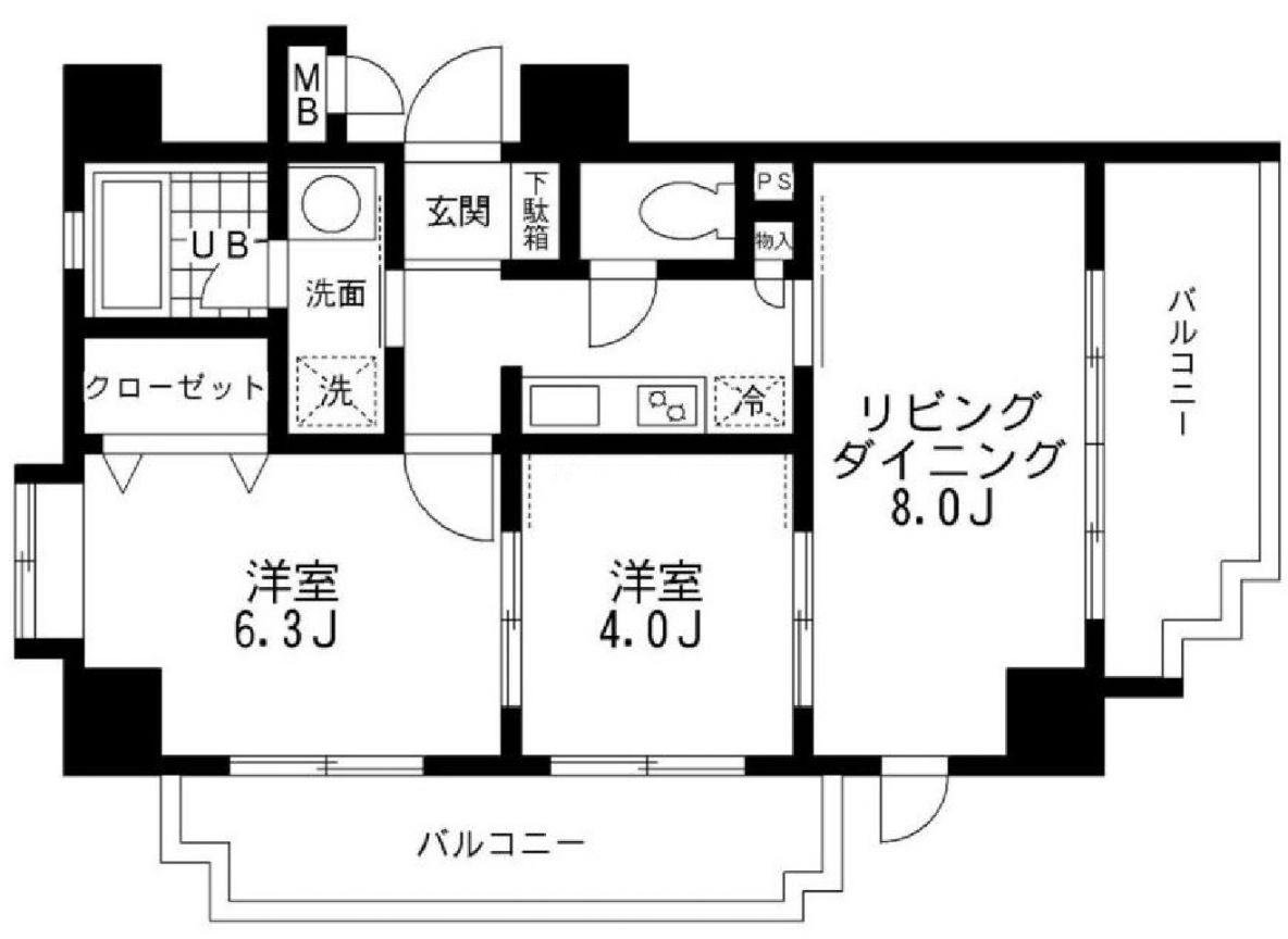 2LDK