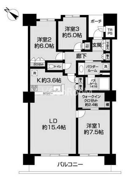 3LDK