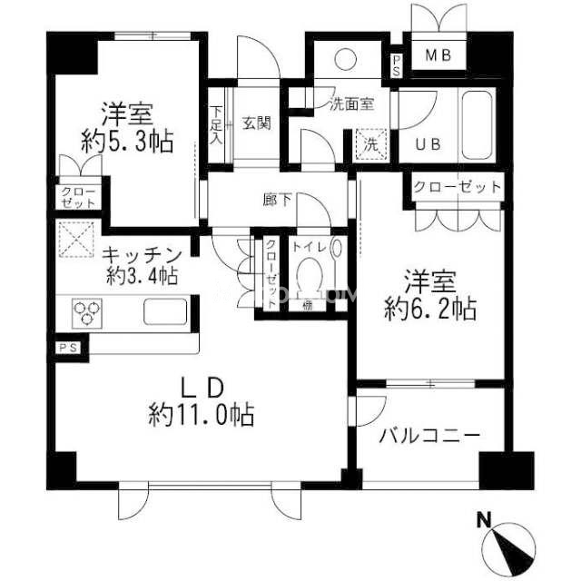 2LDK