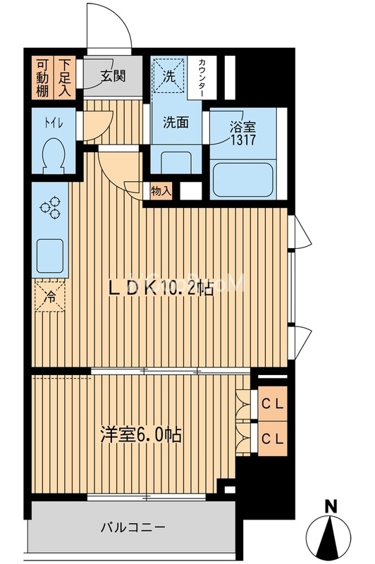 1LDK