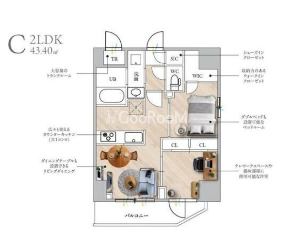 2LDK
