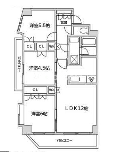 3LDK