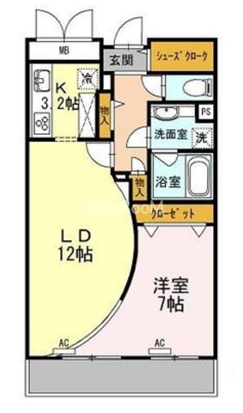 1LDK