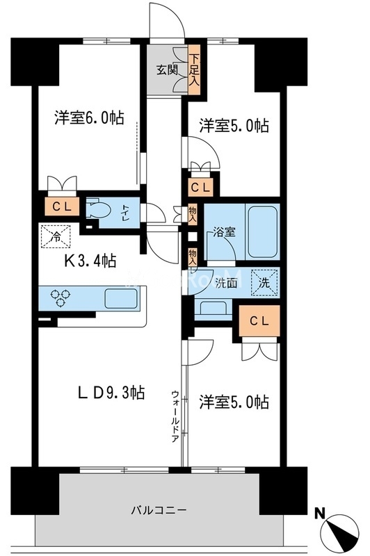 3LDK
