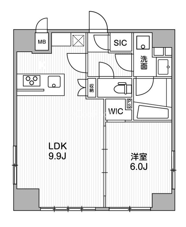 1LDK