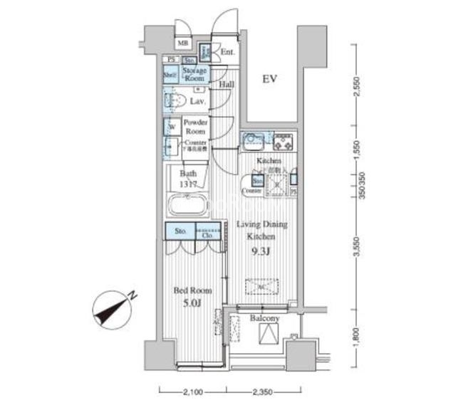 1LDK