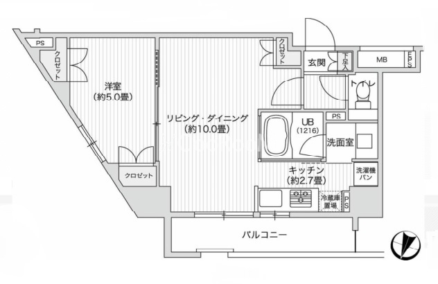 1LDK