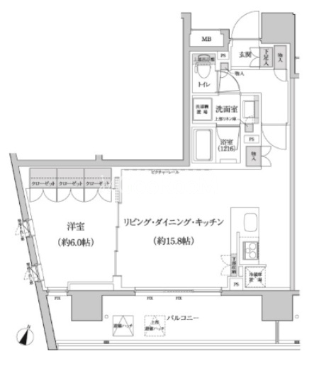 1LDK