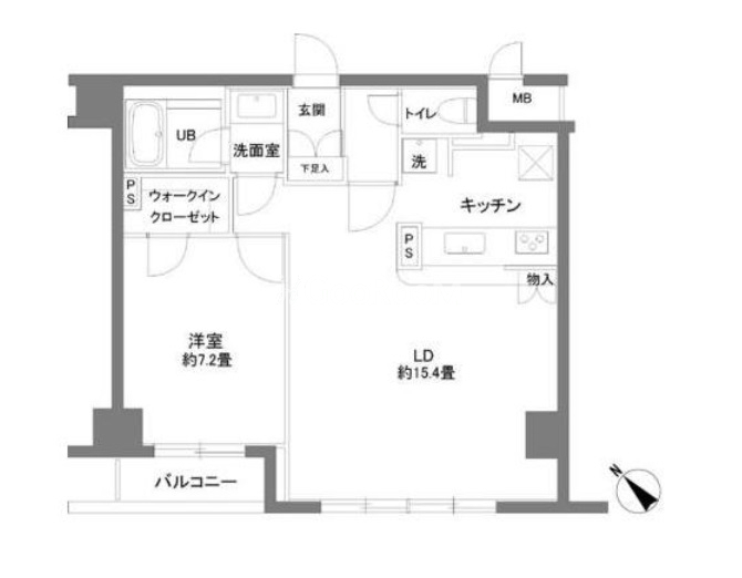 1LDK
