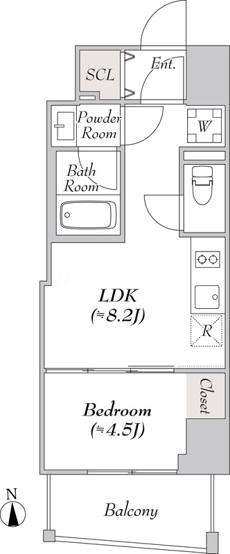 1LDK