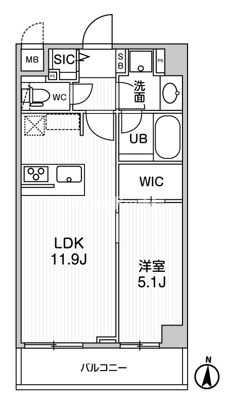1LDK