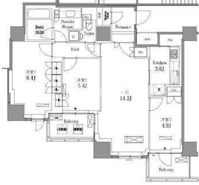 3LDK
