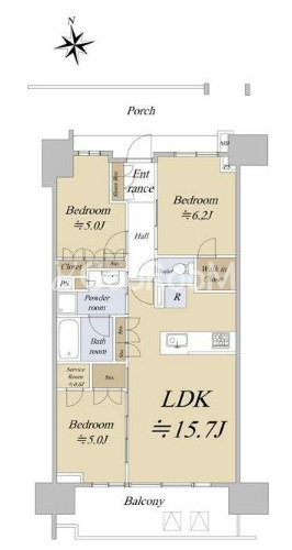 3LDK
