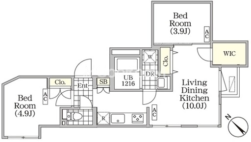2LDK