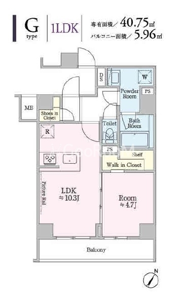 1LDK
