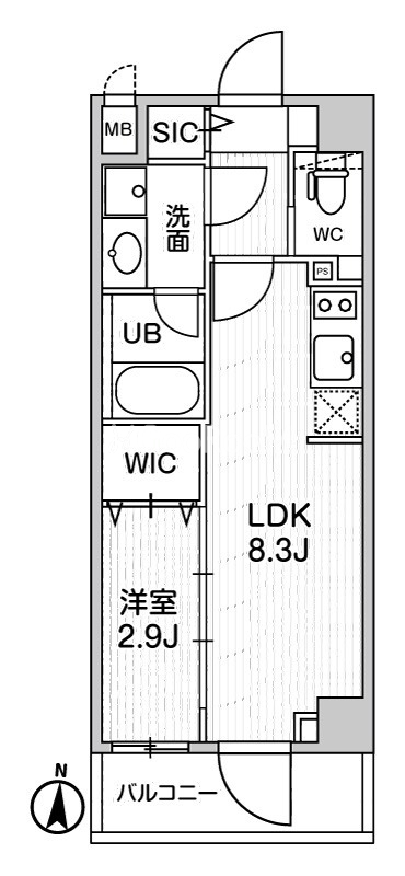 1LDK