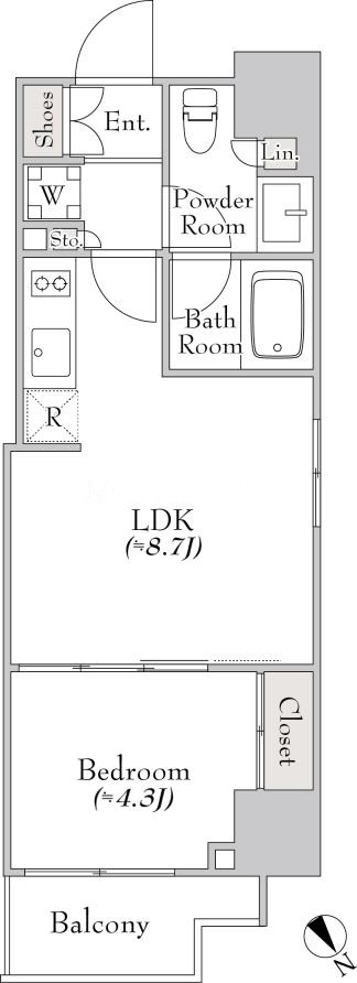 1LDK