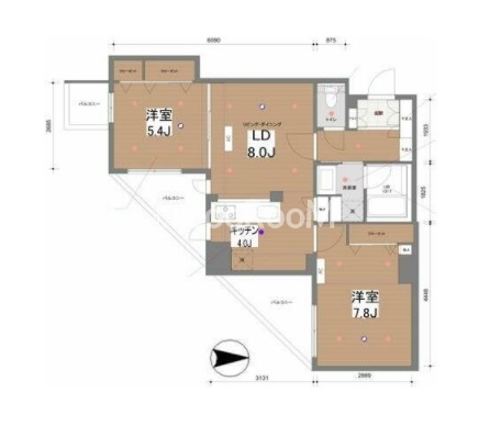 2SLDK
