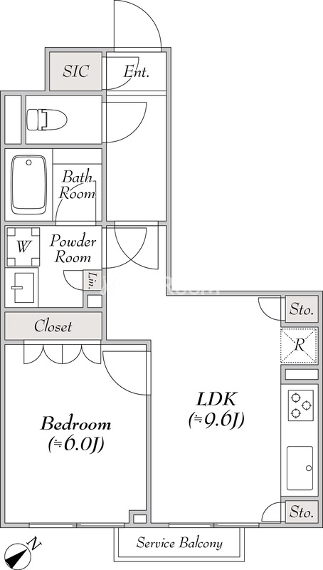 1LDK