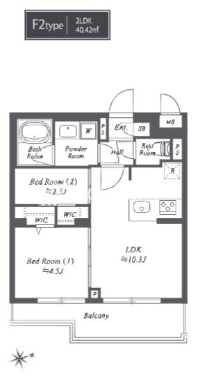 2LDK