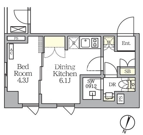 1DK