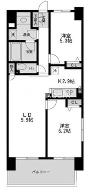 2LDK