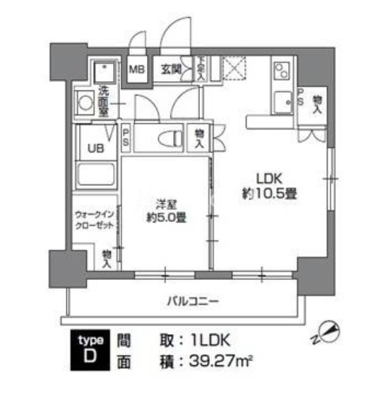 1LDK