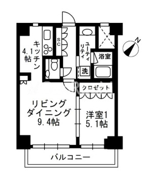 1LDK