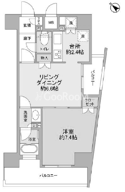 1LDK