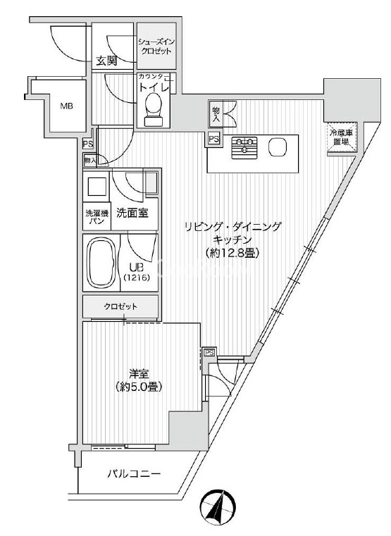 1LDK