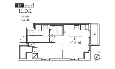 1LDK