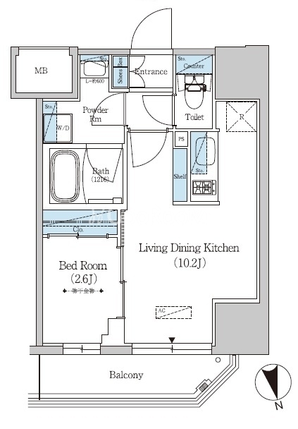1LDK