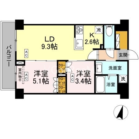 2LDK