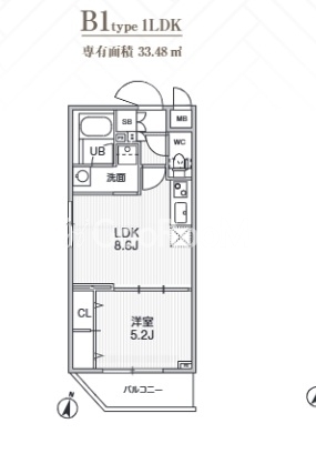 1LDK