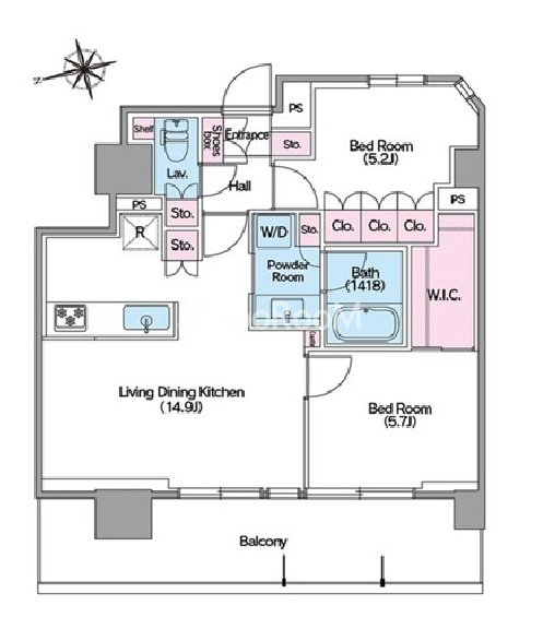 2LDK