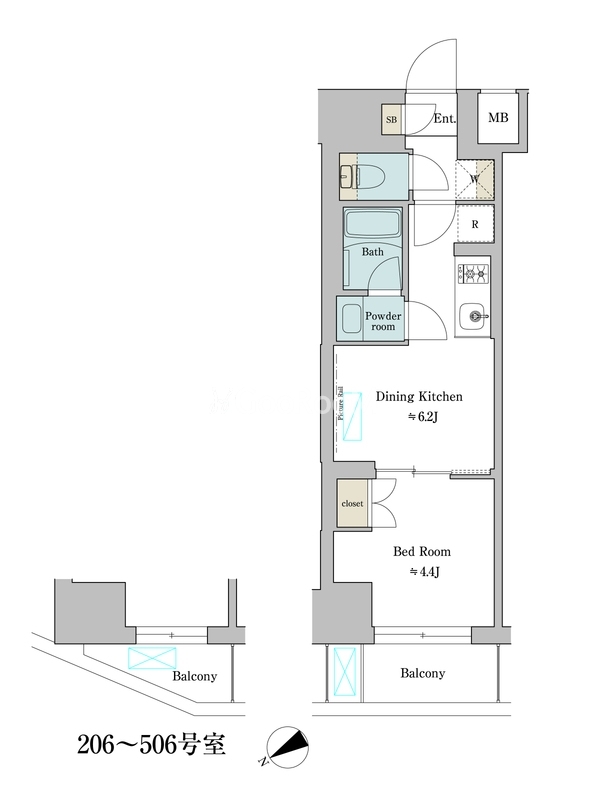 1DK