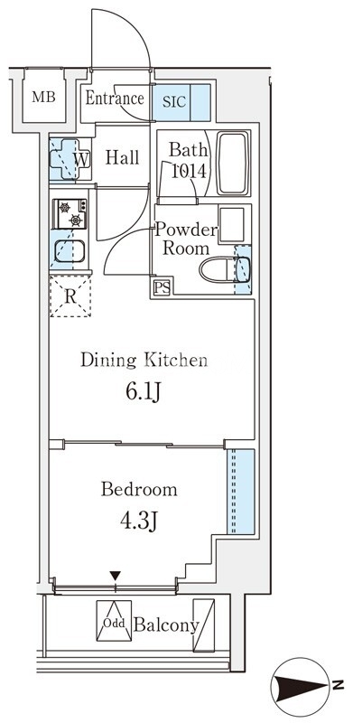 1DK