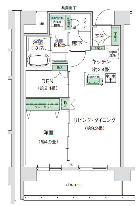 1SLDK