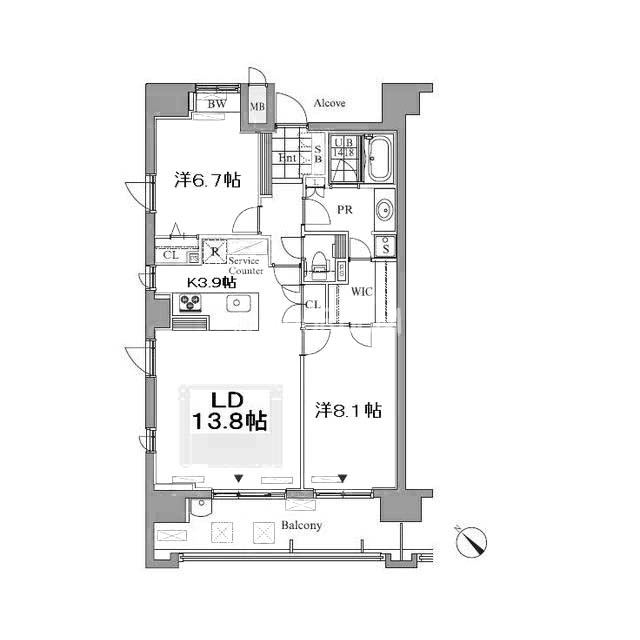 2LDK